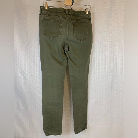 Old Navy Rockstar Mid-Rise size 10 regular in forest green. - Picture 2 of 6